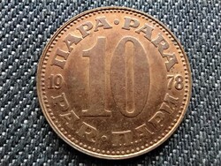 Jugoszlávia 10 para 1978
