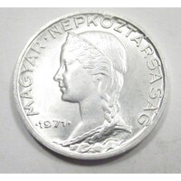 Magyarország,5 fillér 1971 aUNC+ aluminium