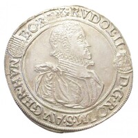 Magyarország,II. Rudolf 1 tallér 1582 KB EF ezüst 28.82g875