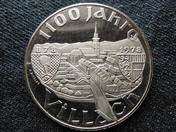 Ausztria 1100 éves Villach .640 ezüst 100 Schilling 1978 PP