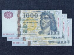 Harmadik Magyar Köztársaság (1989-napjainkig) 1000 Forint bankjegy 2005 SORSZÁMKÖVETŐ