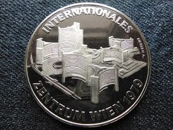 Ausztria Bécsi Nemzetközi Központ .640 ezüst 100 Schilling 1979 PP