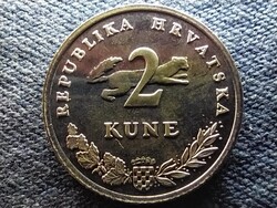 Horvátország 2 kuna 2005 PP UNC FORGALMI SORBÓL