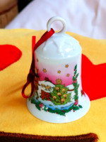 2001-es gyűjtői, Hutschenreuther porcelán karácsonyi csengő dísz.  45.