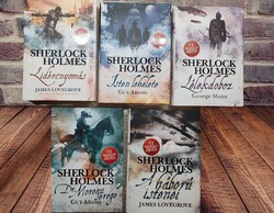 Sherlock Holmes 1-5. (keménytáblás, védőborító)