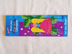 Karácsonyfa dísz 022 - lametta stanniol csíkok retro