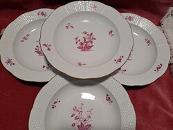 Ritka! Herendi Aponyi Leveses Tányérok