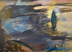 B. Mikli Ferenc (1921 - 2013) DUNA BAJÁNÁL