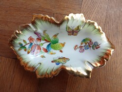 Herendi porcelán tál "Victoria" mintával