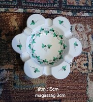 Herendi petrezselyem mintás hamutál