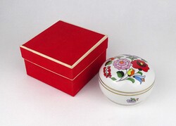 1X631 Kalocsai porcelán bonbonier eredeti dobozában