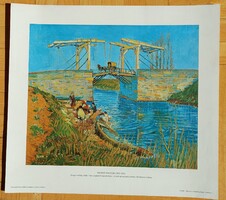 Vincent Van Gogh: Le pont de Langlois á Arles  - reprodukció