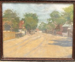 Frecskay Endre (1875-1919) Utcakép
