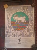 RETRO PLAKÁT TEHÉNTÚRÓ JUDI