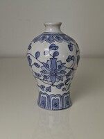 Régi kínai Liling porcelán váza ibolyaváza 10 cm