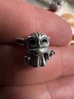 Baby yoda pandora ezüst charm