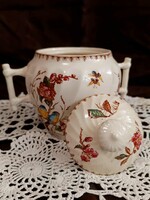 Luneville antik francia cukortartó