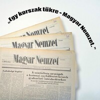 1975 augusztus 22  /  Magyar Nemzet  /  „Egy korszak tükre.” Ssz.:  35675