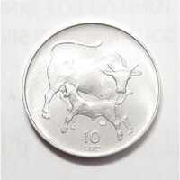 San Marino,10 lire 1972 aUNC+ aluminium