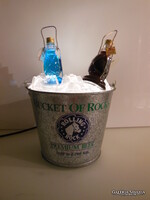 LÁMPA - JÉGVÖDÖR  - USA - FÉM -  23 x 21 cm - 5 HELY - EURÓPAI VEZETÉK -  HIBÁTLAN