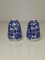Régi fecske díszes keleti porcelán váza pár 6 cm