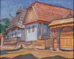 Dinnyés Ferenc : Székely házak