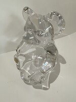 Art Vance francia kristály maci dísz, levélnehezék