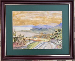 2026 évi TAVASZI ÁRVERÉS! Csáki-Maronyák József - Balatoni táj