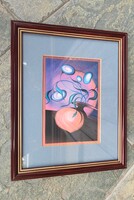 7 db-os egyedi nyomat sorozat David Beeri ( Pongor Beri Károly 1951- ) festményeiből