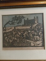 Jelzett Lino metszet a 60-as évekböl