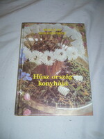 Régi szakácskönyv húsz ország konyhája 1985