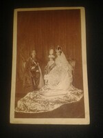 IV. Károly, Ottó herceg, Zita királyné - levelezőlap