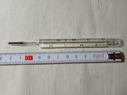 Lázmérő higanyos hőmérő retro