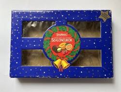 Retro Stollwerck szaloncukor doboz - kék