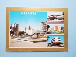 Képeslap (50) - Csehszlovákia (Szlovákia) - Galanta (Galánta) mozaik 1970-es évek