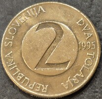 Szlovénia 2 Tolár (Tallér), 1995.
