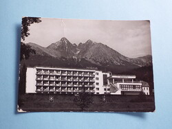 Képeslap (50) - Csehszlovákia (Szlovákia) - Magas-Tátra - Hotel Morava 1960-as évek