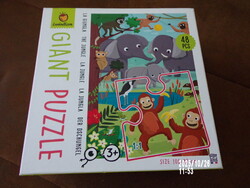 Hatalmas dzsungel puzzle 100 x 70 cm
