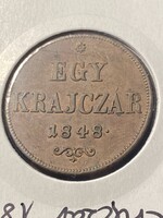 1 krajczár 1848