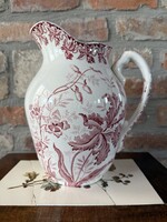 Gyönyörű orchidea mintás mosdókancsó