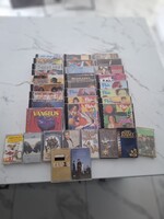 Retró cd lemezek és kazetták egyben hagyatékból