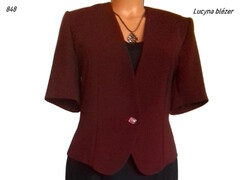 Elegáns Elegáns Lucyna bordó blézer L-es 848