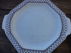 Angol Adams szögletes tál, tányér  30cm