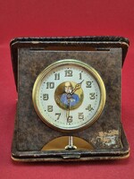 Monarchiás utazó óra Ferencz Józseffel a számlapon