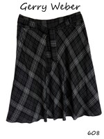 Gerry Weber kockás szoknya L-es 608
