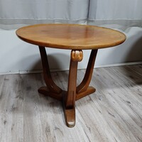 Bükkfa minőségi régi tömör fa asztal