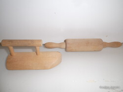 VASALÓ + SODRÓFA - 2 db - ALKUKÉPES - 14 x 7 x 6 cm - 24 x 4 cm -  NÉMET - HIBÁTLAN