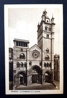 Olaszország Genova képeslap
