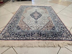 Tabriz mintás 100x150 iráni pamutselyem  perzsa szőnyeg MZ462