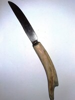 Antik AGANCSNYELES - Hugo Moser Nachfolger SOLINGEN vadászkés 26 cm ebbőla penge 11cm